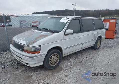 1993 Chrysler Town & Country из США, поврежденный, VIN 1C4GH54R1PX696513